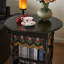 Table basse multifonctionnelle en bois de noyer massif-311193482