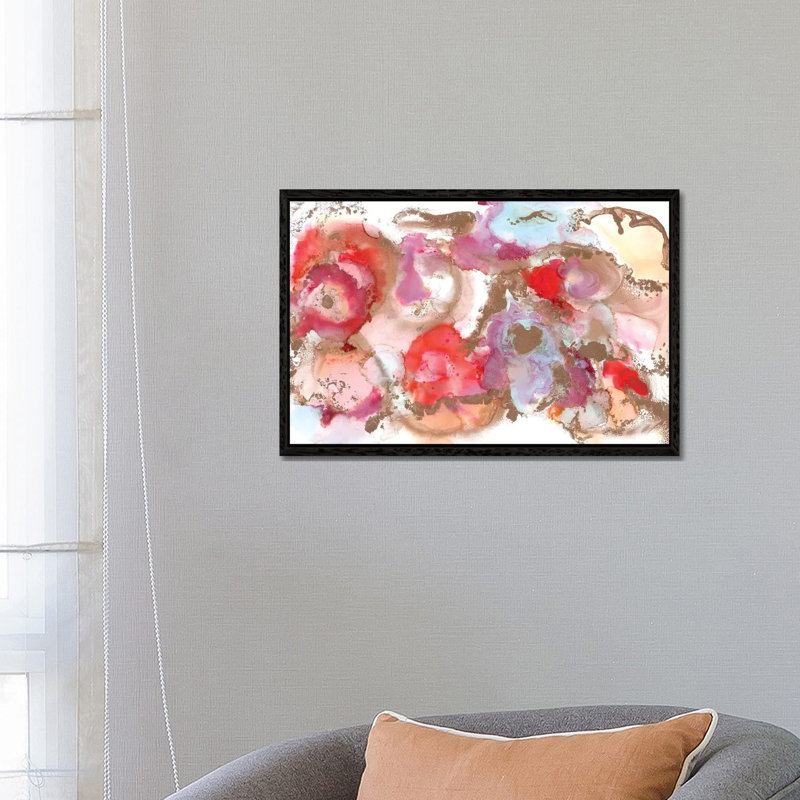 An Expression Of Love by LouLouArtStudio - Print on Canvas, Black Framed, 45.72cm H x 66.04cm W x 3.81cm D