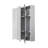 Shamare Surface Mount Frameless 3 Doors Medicine Cabinet with 2 Adjustable Shelves-1492684387