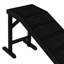 Rampe de mouvement noire pour animal de compagnie, antidérapante, de 74 po x 16 po x 25 po, fabriquée en pin noir. Avec tapis antidérapant. En pin massif. Supporte le mouvement. Soulage le fardeau commun. Assemblage requis