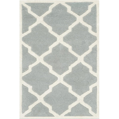 Carolene Hand Tufted Wool Geometric Rug