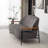 Megham Tufted Upholstered Sofa With Iron Legs-101922063