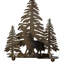 Lampe de table loup 21 "H 21" Northwoods-16183713