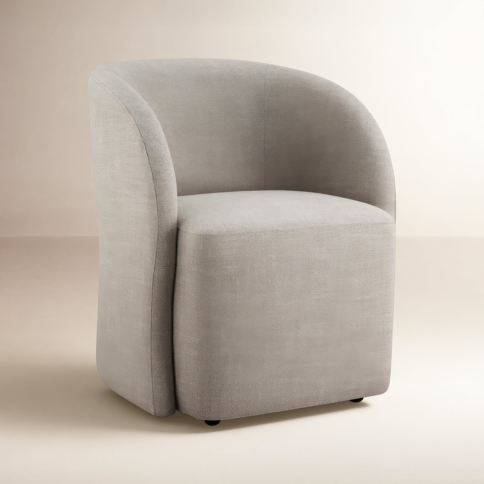 Frankie Dining Chair, Effie Flax Performance Linen