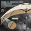 Parasol de marché 120 po, 8 nervures en fibre de verre et UPF de 90, beige-702979904-697899462