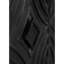 Grande armoire de rangement avec 4 portes à motif concave et convexe - 2 tablettes Mid-Century-1540346510