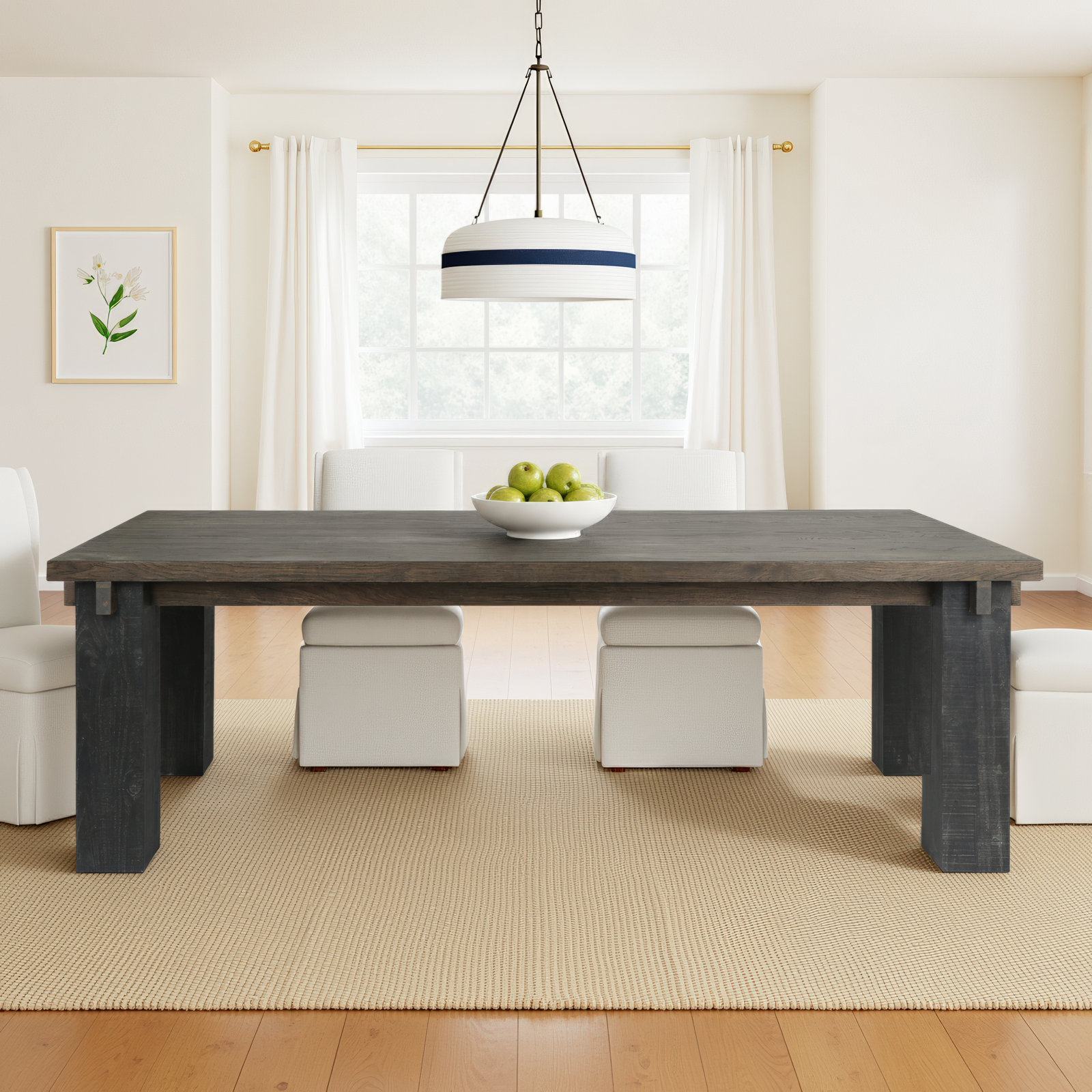 Hennecy 39" Solid Wood Dining Table