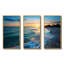 Tranquil Shores Sunset Beach Horizon II - art mural plage-237466806-237466814