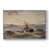 Toile encadrée flottée blanche