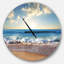 Sea Sunset - horloge murale moderne-612514380
