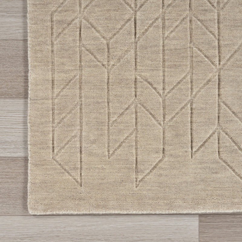 Milord Wool Hand Woven Area Rug, Rectangle 160 x 226cm
