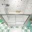 Porte de douche de baignoire Bypass
