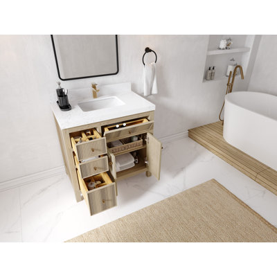 Ensemble de meuble-lavabo simple 36 po Hilmont