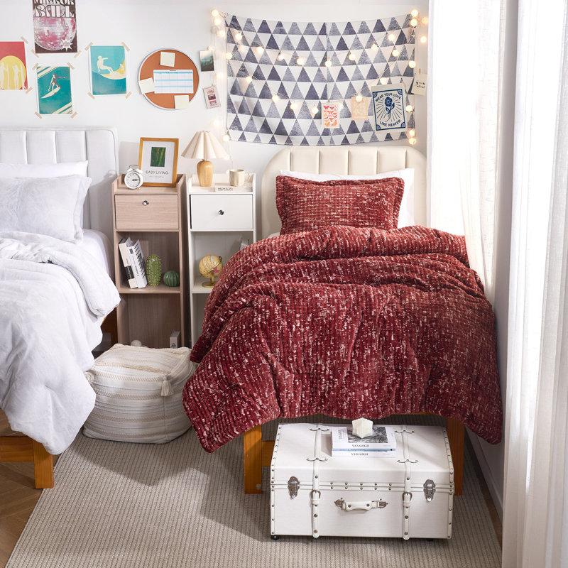 Sleep Bully - Coma Inducer® Comforter Set, Twin XL, Fired Brick