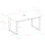 Monowi Pine Metal Base Dining Table-60066088