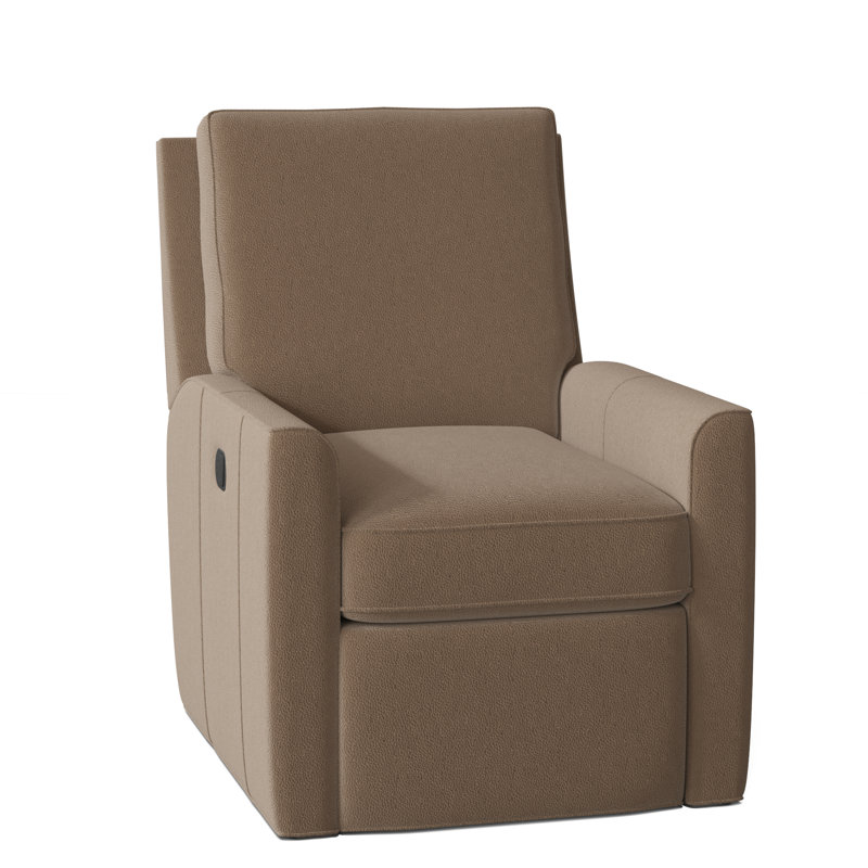 Yorba Recliner, Outsider Raven Genuine Leather, Manual