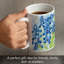 Bluebonnets 15 oz. Tasse décorative en céramique