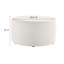 Modway Callum Large 29" Round Woven Heathered Fabric Upholstered Ottoman-96356094