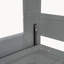 Lit escamotable mural Murphy avec coussin, gris
