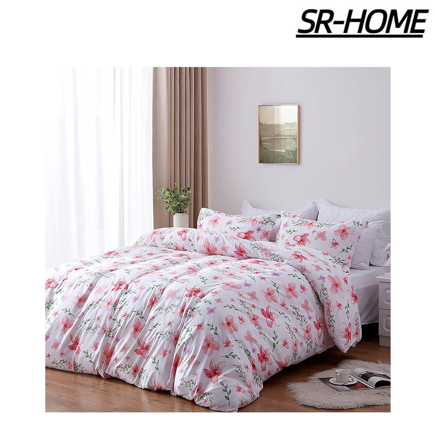 Diarte Floral Comforter Set