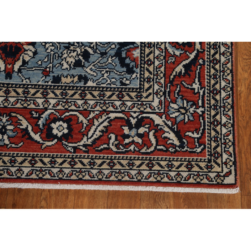 Tapis turc en laine fabriqué à la main Ziegler 4 x 6