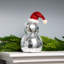 The Holiday Aisle® 12 po Boule disco bonhomme de neige avec chapeau de père Noël