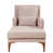 Rose 100 % polyester est en rupture de stock