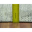 Tapis oriental blanc en laine noué à la main 5 pi 4 po x 7 pi 1 po Egret