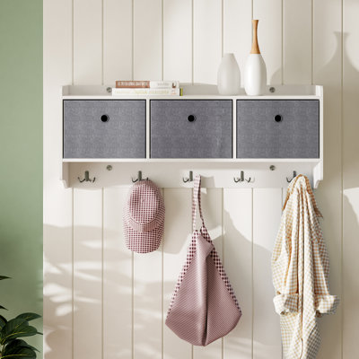 Kurtzig 5 - Hook Wall Mounted Coat Rack