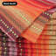 Serviettes 100% coton, rayures multicolores, lavable à la machine (18 x 18)-1672634919