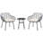 Outsunny 3 Piece Patio Set