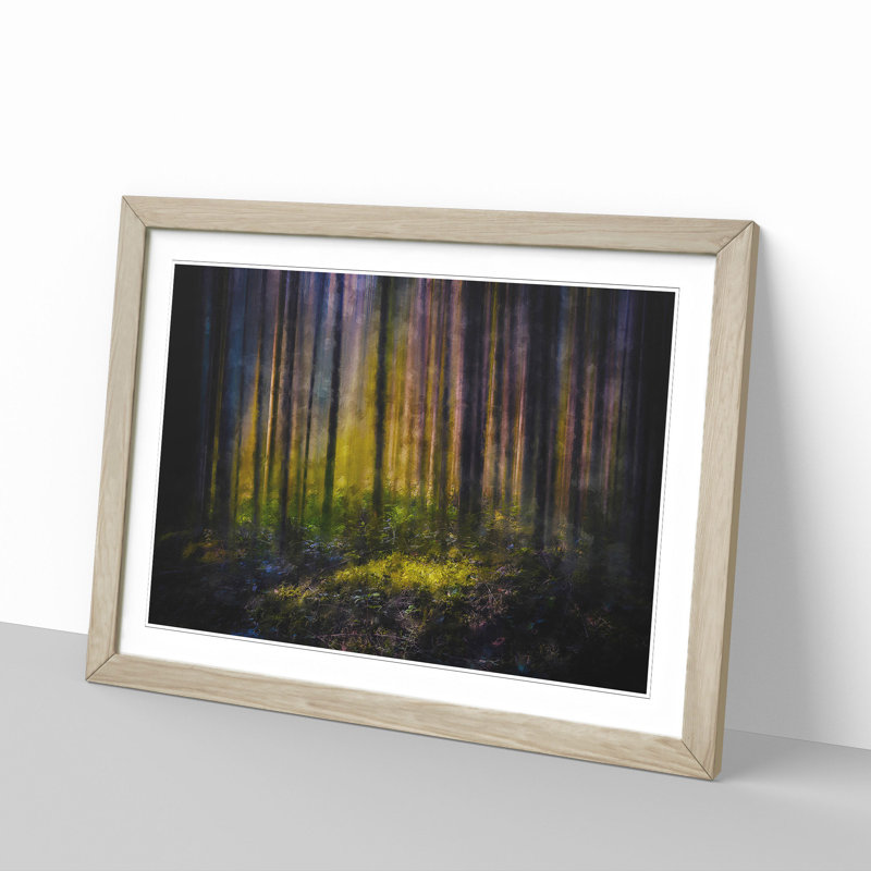 Forest Dreams - Picture Frame Graphic Art Print, Oak Framed, 62cm H x 87cm W x 2cm D