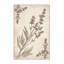 Tapis lavable à la machine à motif lavande style campagne française beige-849364469
