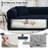 89" Corduroy Sleeper Sofa Modular Sofa Bed Compression Foam Couch Bed With 2 Pillows - No Assembly Required-76797013-79693599