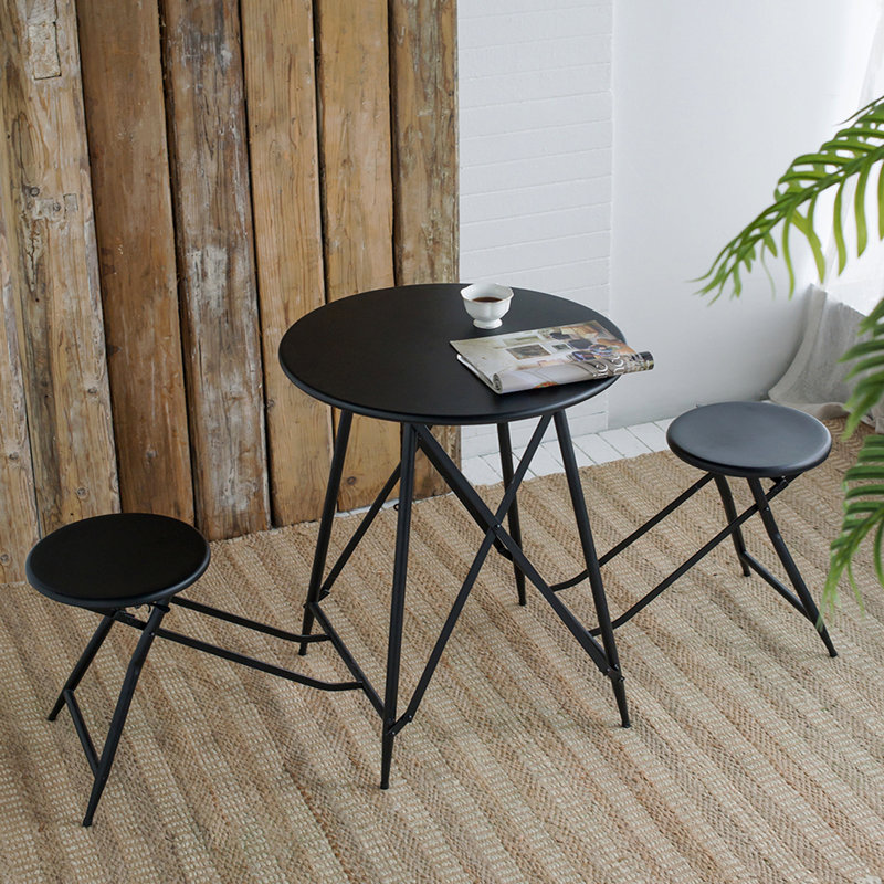 Side Table And Two Seats