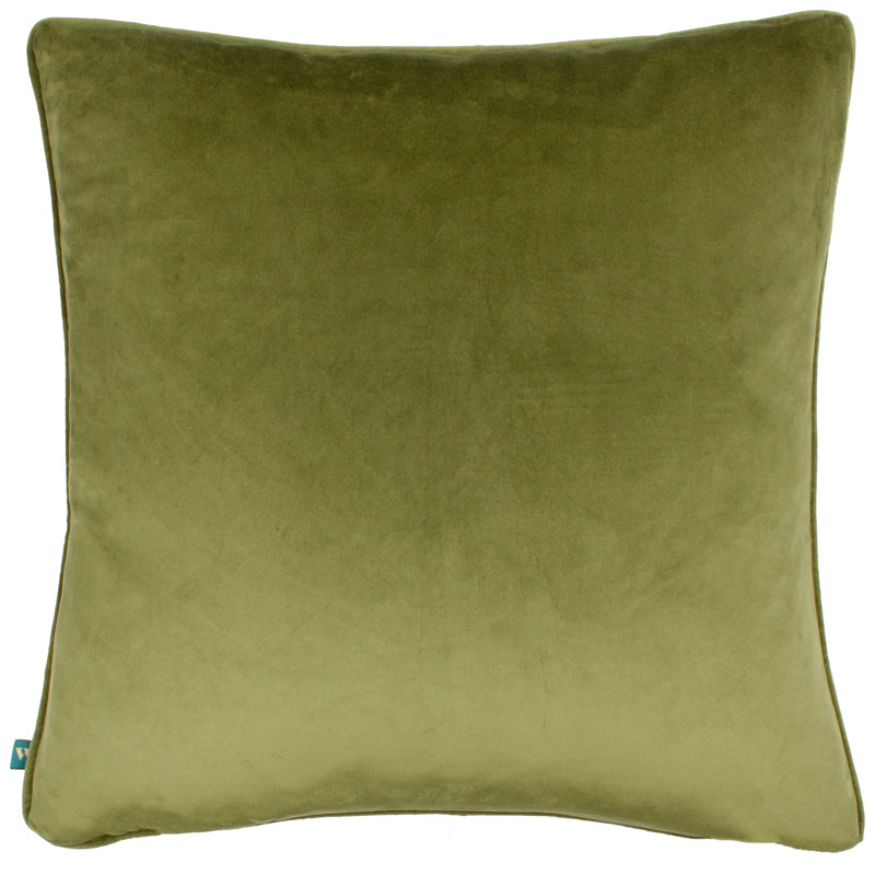 Leilani Floral Blue Square Throw Cushion