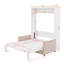 Grand lit escamotable avec coussin-541195480