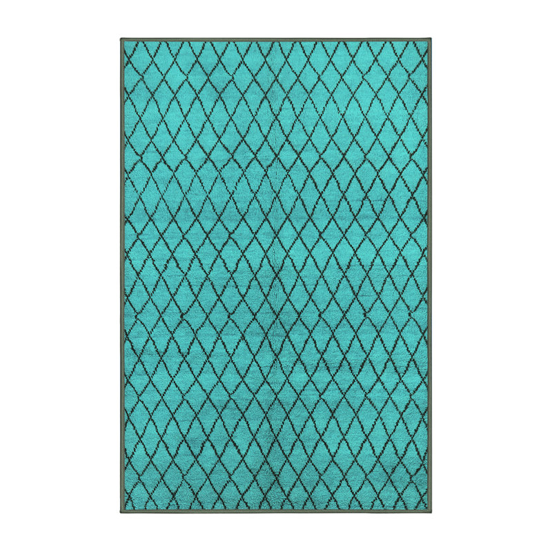 Ebaad Oriental Indoor Rug, Rectangle 2' x 3'