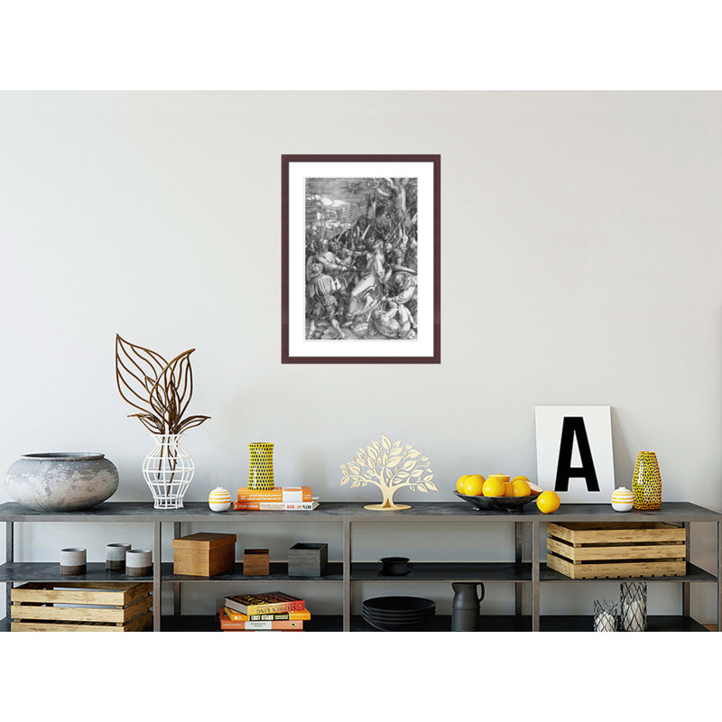 «The Arrest of Jesus Christ» par Albrecht Dürer, impression giclée sur cadre, H 29,5 po x l 22,44 po