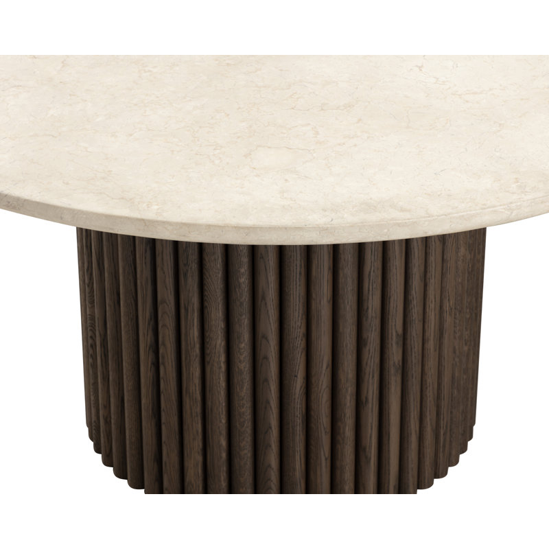 Round Marble Dining Table