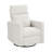Contemporary Swivel Recliner Chair Comfort Gliding Motion Living Room Furniture 1Pc Luxurious Upholstery-1227266967