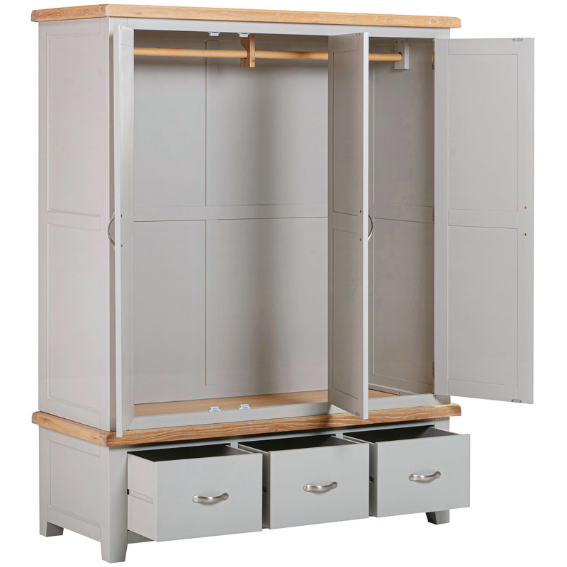 3 Door Wardrobe