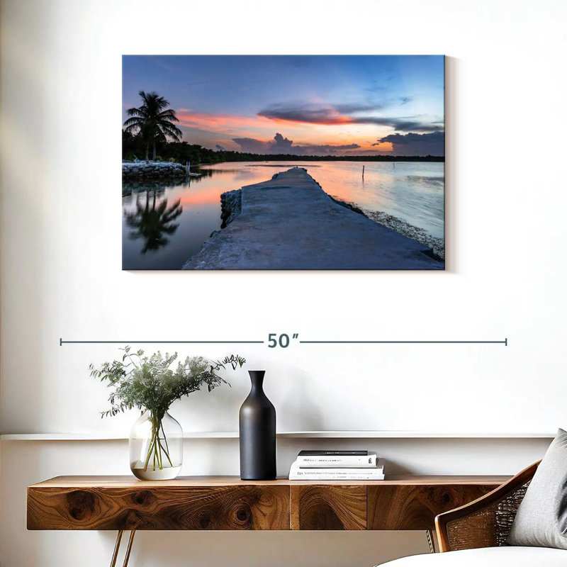 Aletra Grassy Key, Floride II, H 24 po x l 36 po