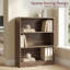 Bookcase with Shelving & Storage Display Bookcase Organizer For Home Office Living Room & Bedroom -28126290-129514989