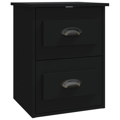 ClassicLiving Wall-Mounted Bedside Cabinet 41.5X36x53cm