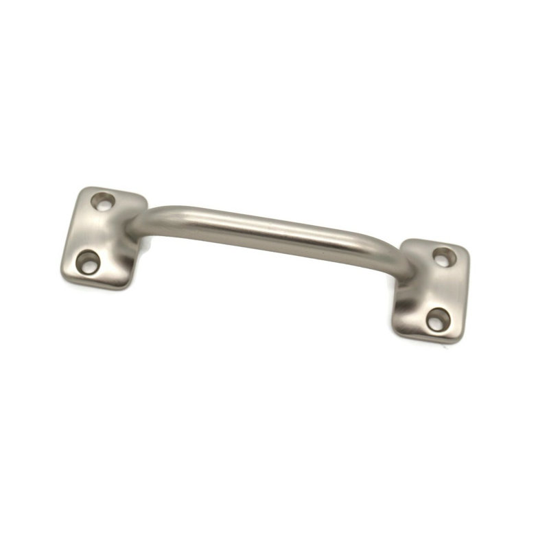 Brushed Nickel Window Bar Sash Lift, 4"