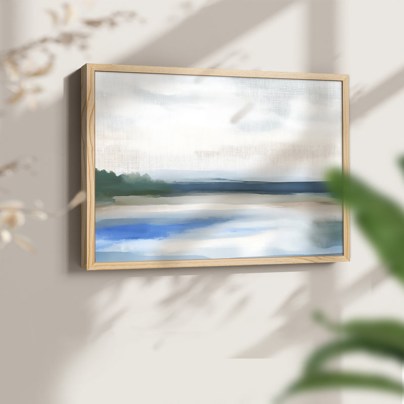 Paysage, série XIX, reproduction encadrée, H 8 po x l 10 po, Naturel
