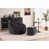 Chenille noir est en rupture de stock