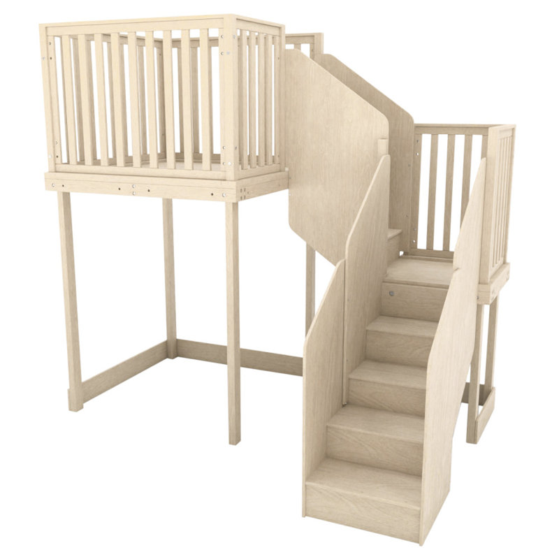 Childcraft 94.13'' W Wood Climber