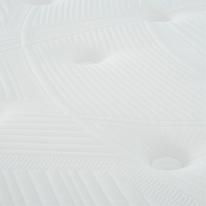 Plush Hybrid Mattress In A Box, Pocket Spring And Gel-Infused Memory Foam Mattress, Pressure Relief, Cooling Technology, 8"